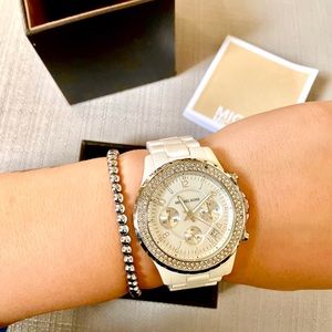 White Michael Kors Watch